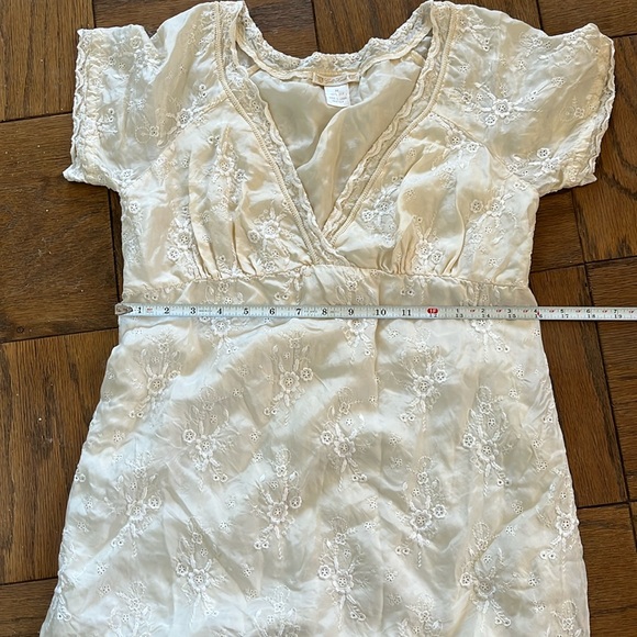 Silk medium length dress - Picture 2 of 2